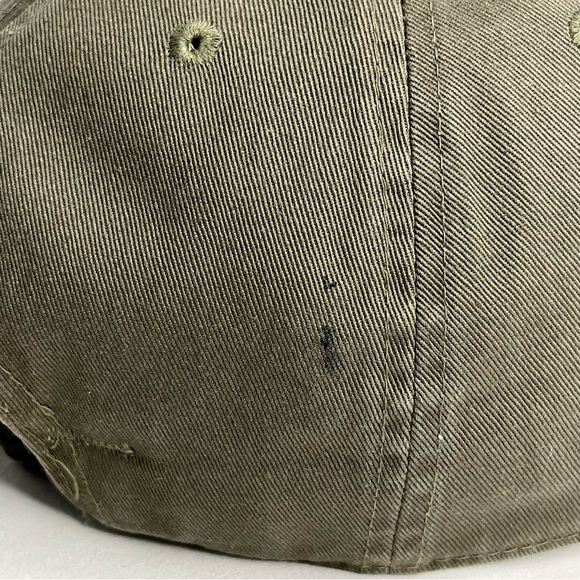 GR8 Dogs Embroidered Dog Baseball Hat in Army Green with Poodle - Picture 8 of 12